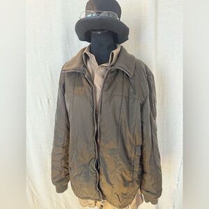 Walter White Breaking Bad 4pc Costume Hat Glasses Jacket Shirt Mens M